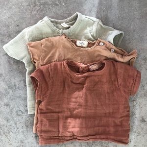3 baby t-shirts